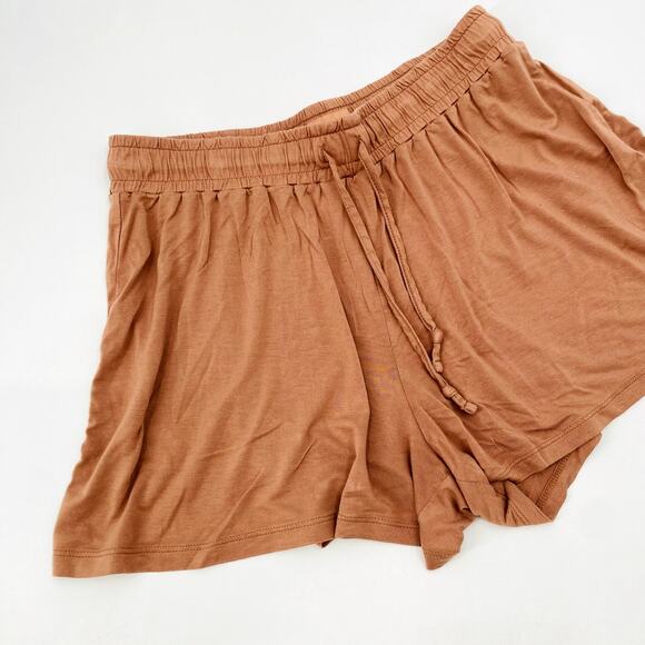 nuuds pink tan shorts - Picture 1 of 4